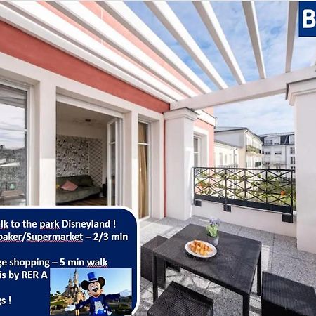 Disney At Home 3 Bed Rooms- Confort 90M2 - Best Location Serris Exteriér fotografie
